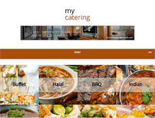 Tablet Screenshot of mycatering.com.sg